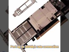 Mellanox ConnectX-7 MCX755106AS-HEAT 200 Gb/s Dual-port QSFP112 InfiniBand Network Interface Card